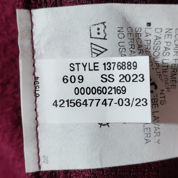 Under Armour Storm Fleece Hoodie Men's Large Maroon White Sweatshirt Sweater NEW - Picture 13 of 14